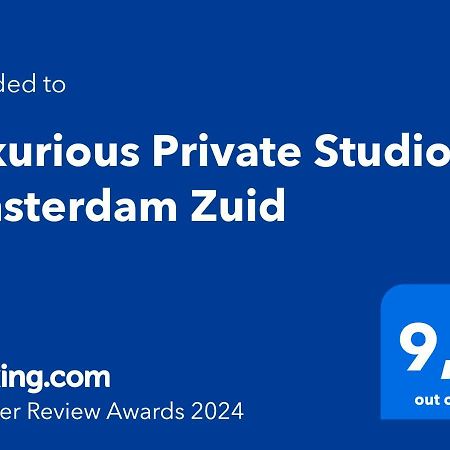 Luxurious Private Studio Amsterdam Zuid Ngoại thất bức ảnh