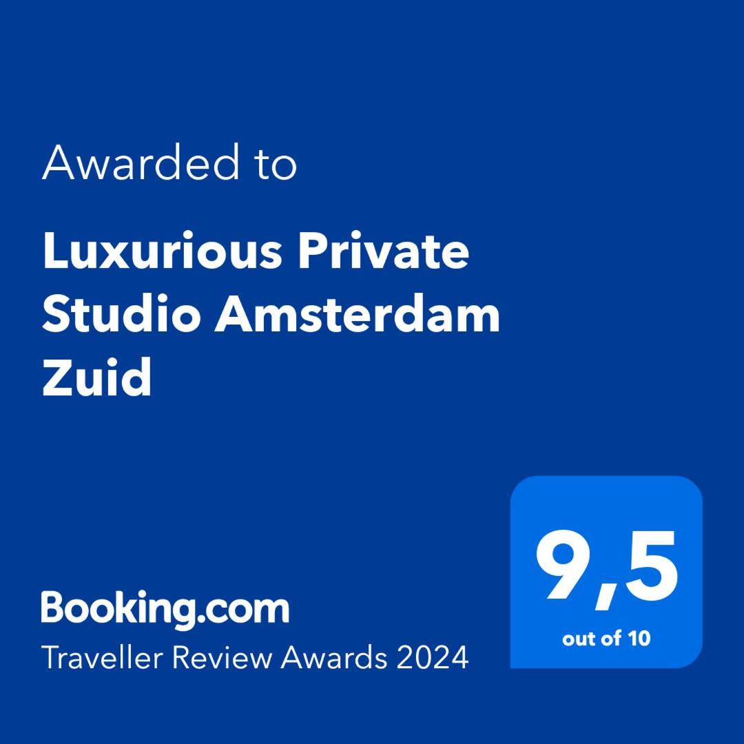 Luxurious Private Studio Amsterdam Zuid Ngoại thất bức ảnh