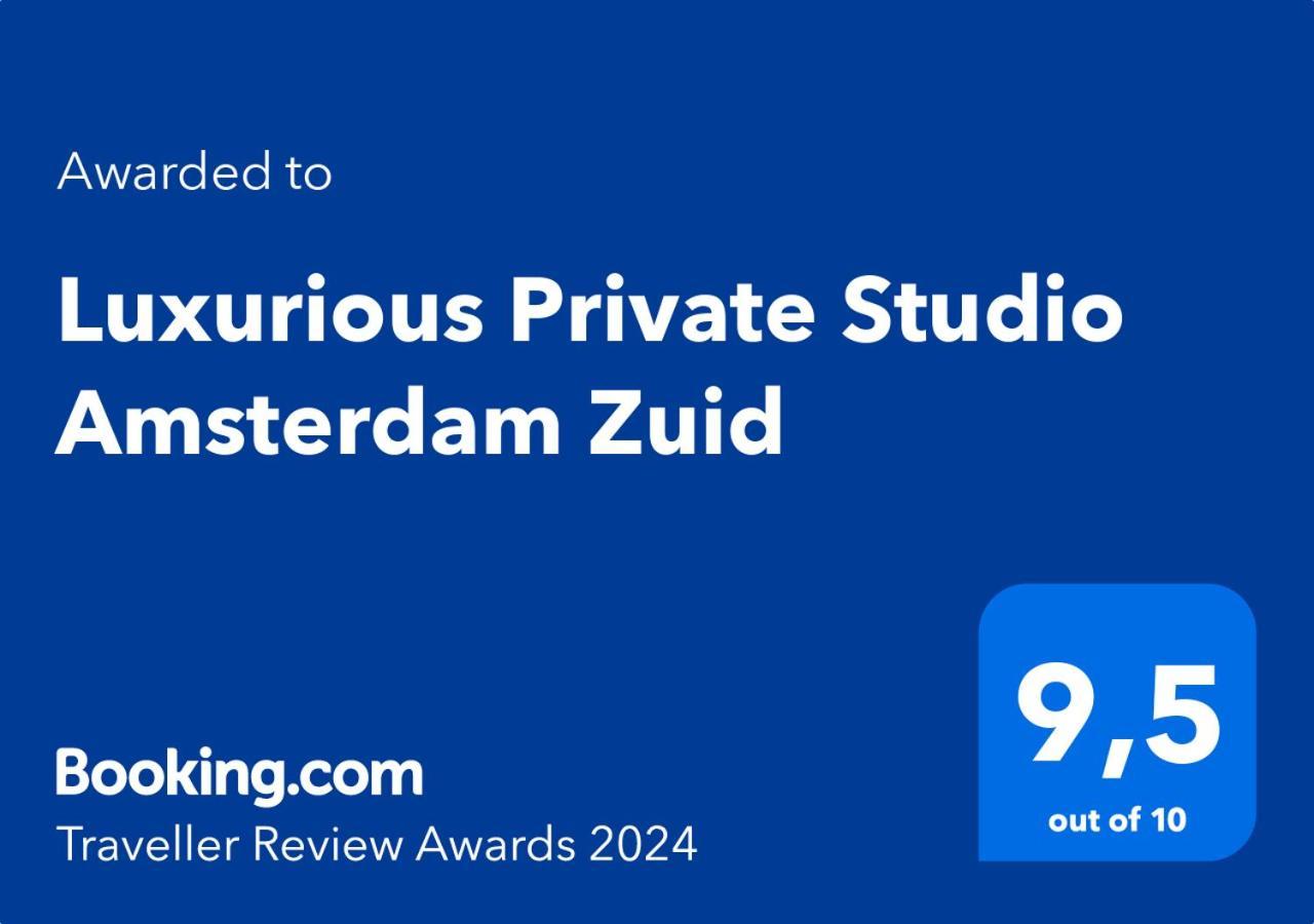 Luxurious Private Studio Amsterdam Zuid Ngoại thất bức ảnh